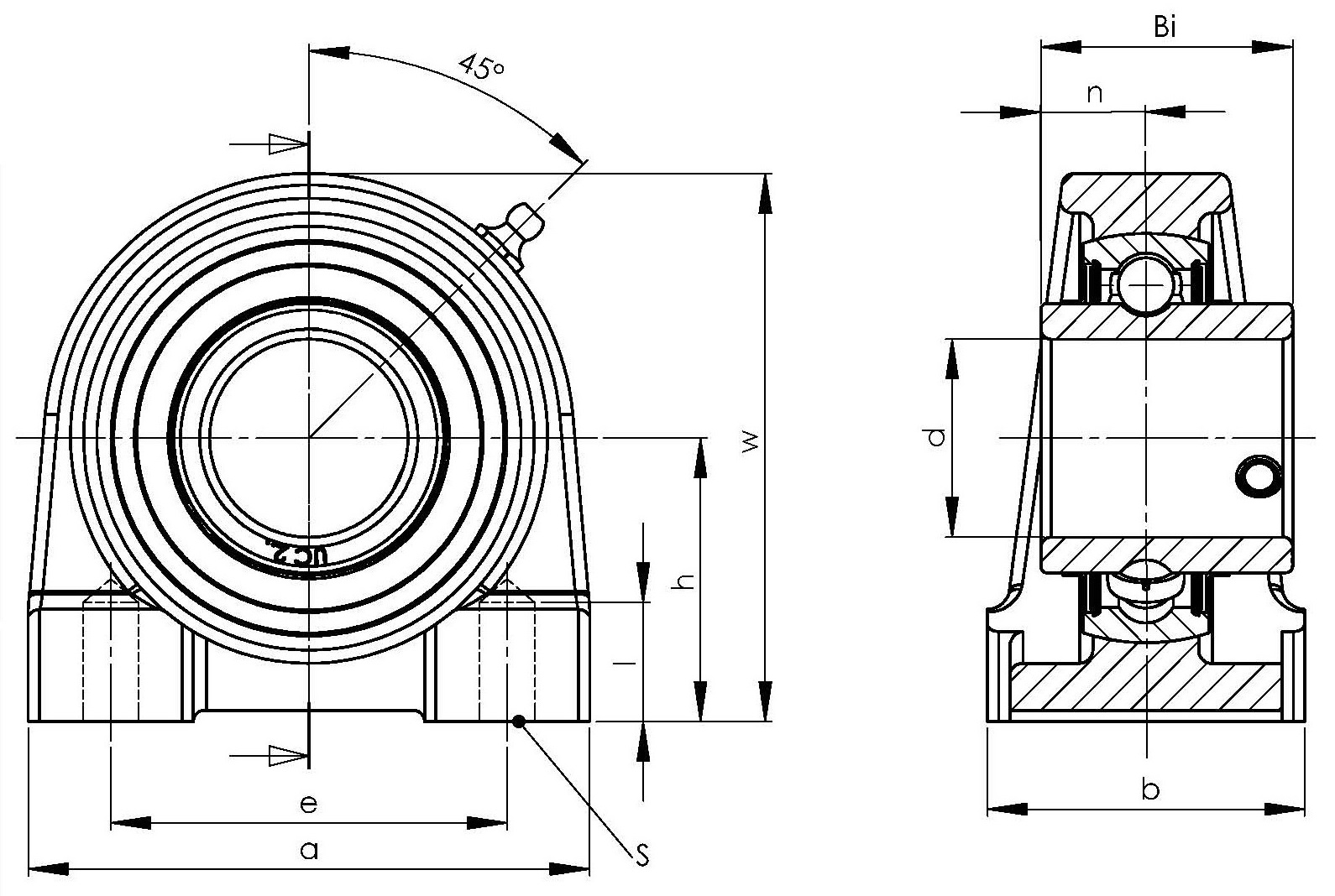 Pillow block friedrich braun gmbh